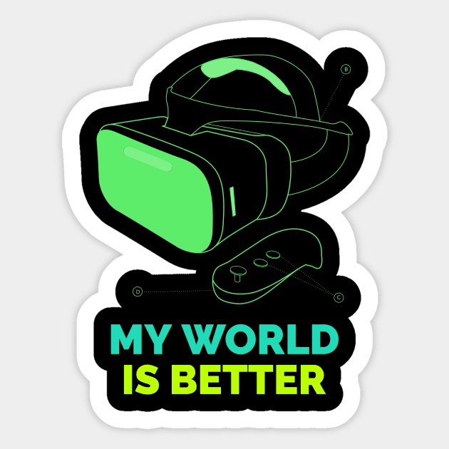 VR Word Sticker by xdjh47